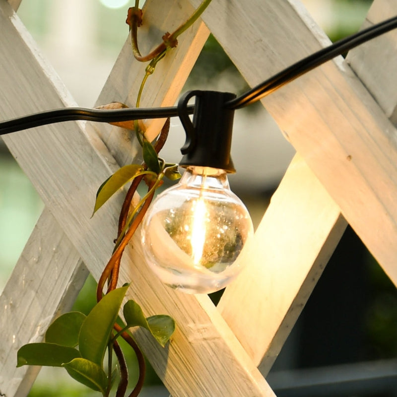 GlowNest – Șir de lumini LED clasice cu bile, iluminare blândă și design versatil