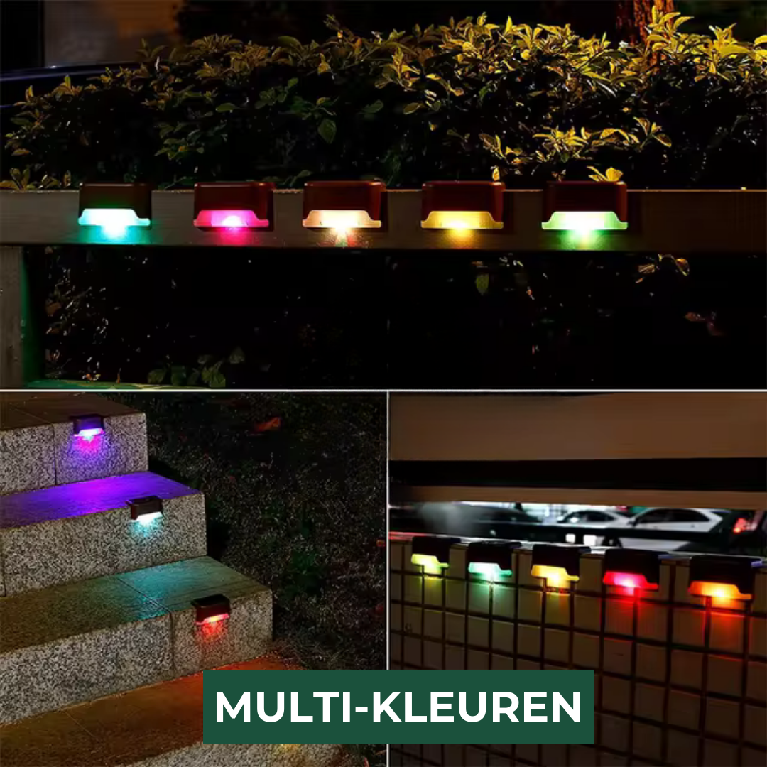 LumiStep – Éclairage d’escalier solaire pour sécurité et style en extérieur 1+1 Gratuit