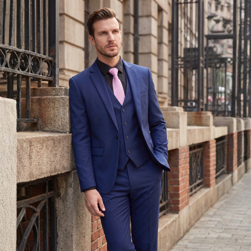 Pánský oblek Slim Fit dvoudílný