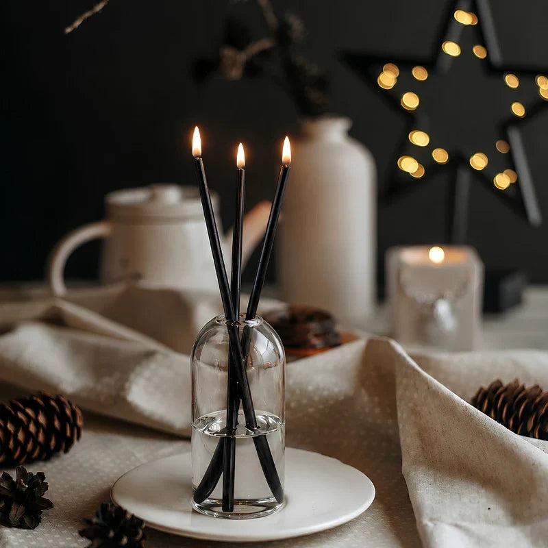 GlassWick - Glass Oil Candles With Cotton Wick