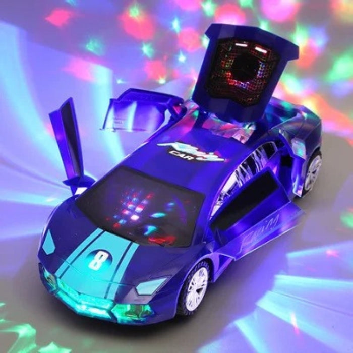 VortexDrive – Multidirectional toy car with sound effects and stunt wheel design