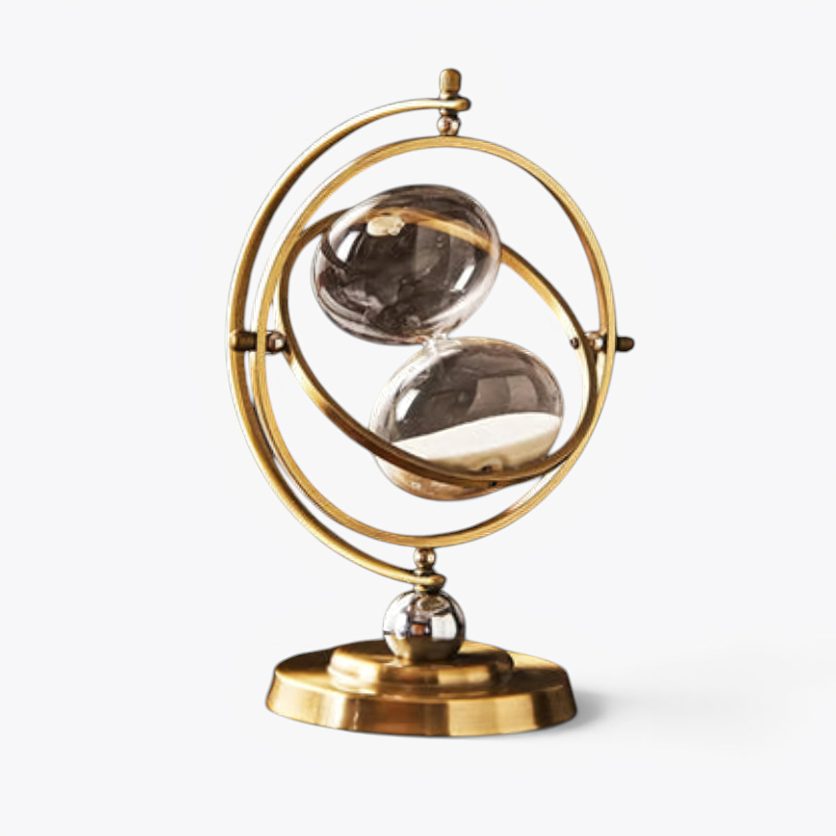 Sandora – Clepsidră rotundă cu ramă sculpturală