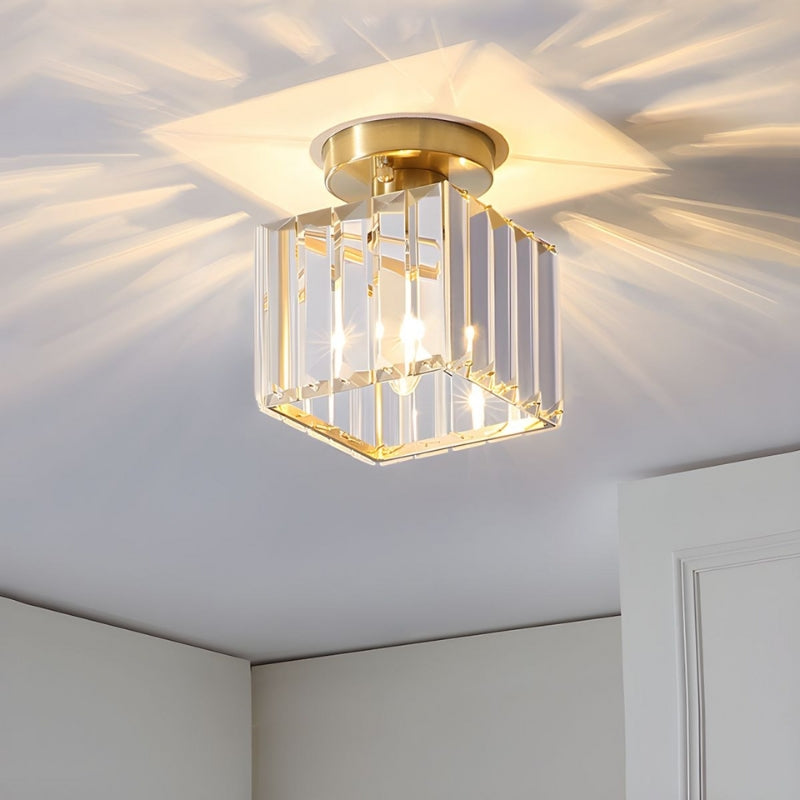 CageGlow – LED Plafondlamp met Kooi Ontwerp voor Indoor Verlichting