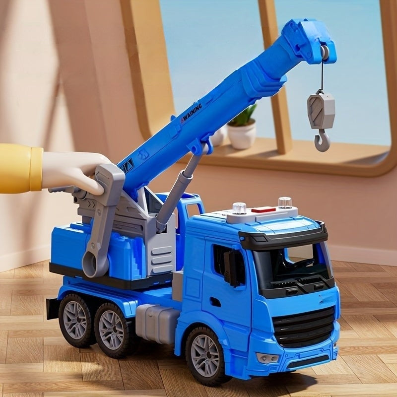 LiftMaster – Jucărie Macara cu Sunete Realiste și Braț Mobil