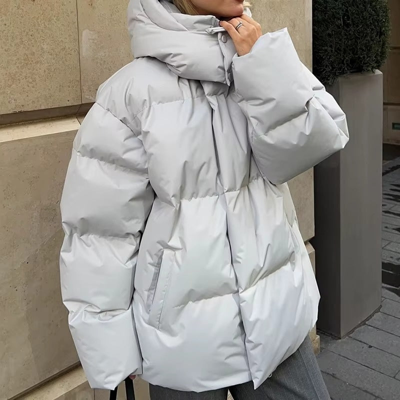 Lynn – Geacă căptușită cu mânecă lungă și închidere cu fermoar