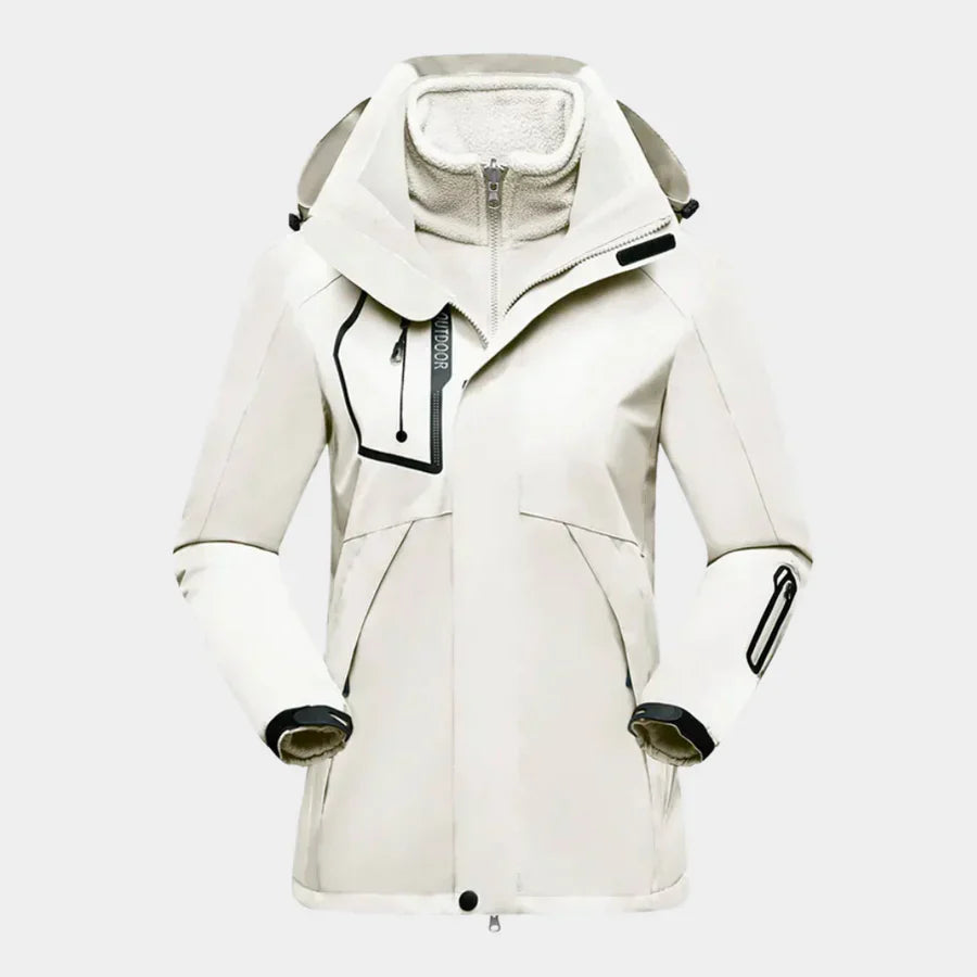 Northfall - Waterproof outdoor jacket with notch collar
