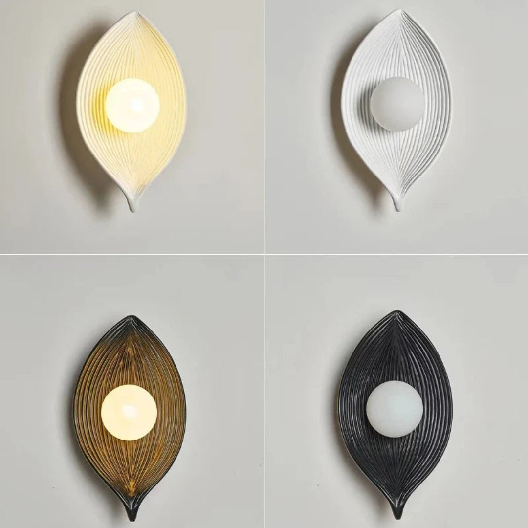 LeafGlow - Applique murale LED inspirée de la nature pour une ambiance apaisante