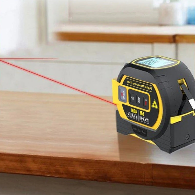 LaserPro – Ruletă digitală cu laser pentru măsurare precisă a distanței