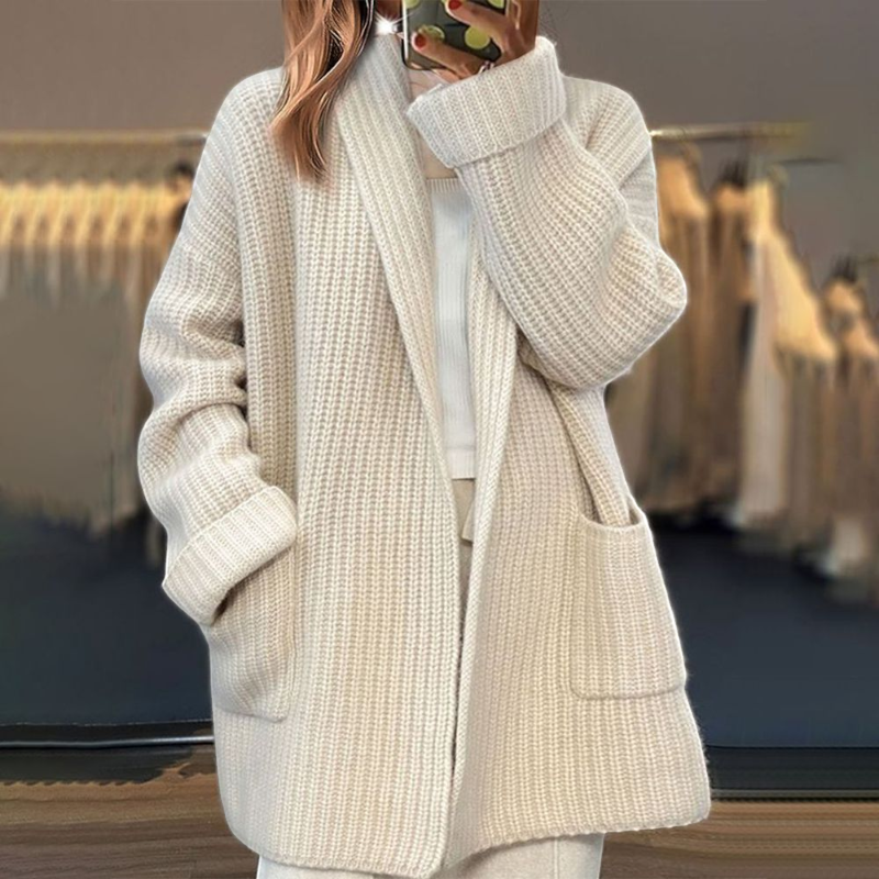 Veste en tricot ample pour femme