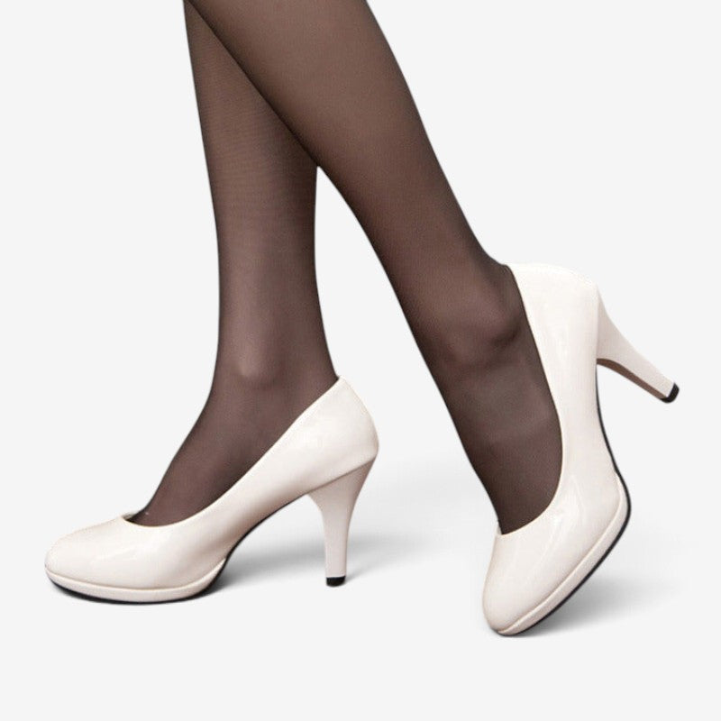 Holly - Sapatos de salto elegantes com salto largo