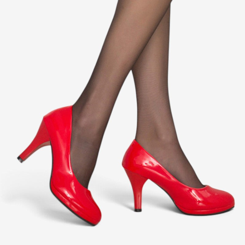 Holly - Sapatos de salto elegantes com salto largo