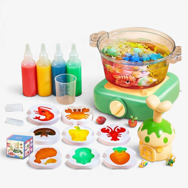 AquaMold - Kit para crear figuras de agua en 3D con herramientas y moldes interactivos