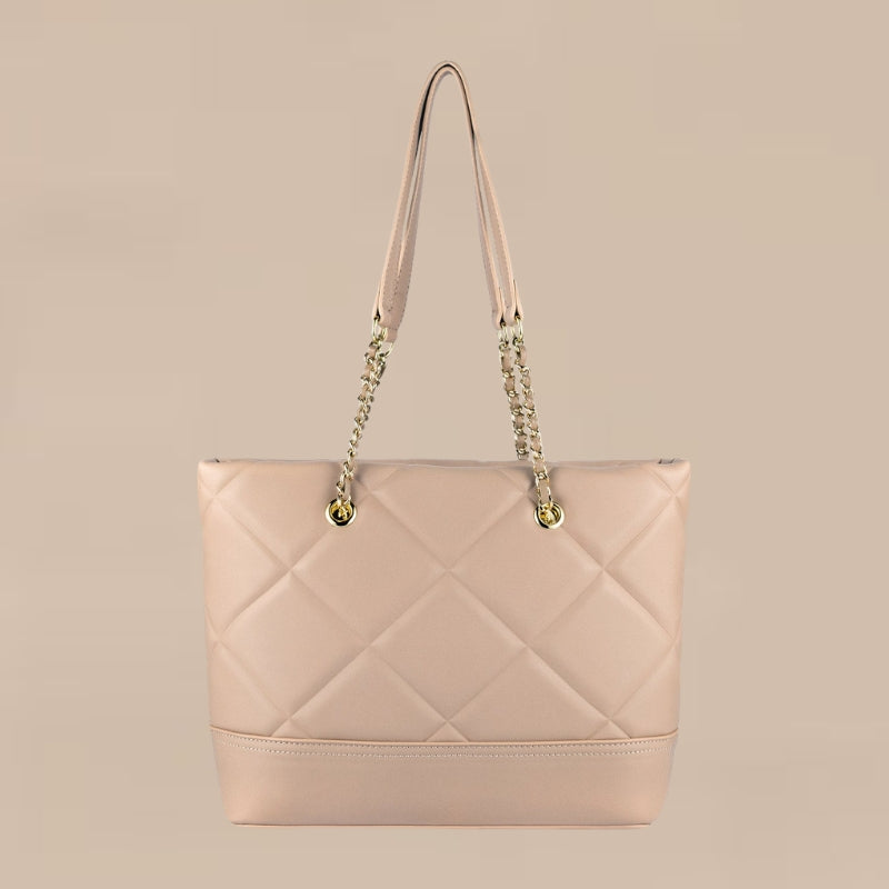 Borsa a tracolla oversize da donna con manici a catena