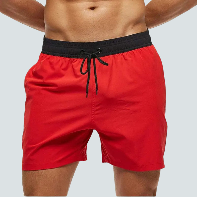 Pantaloncini traspiranti da uomo con vita elastica