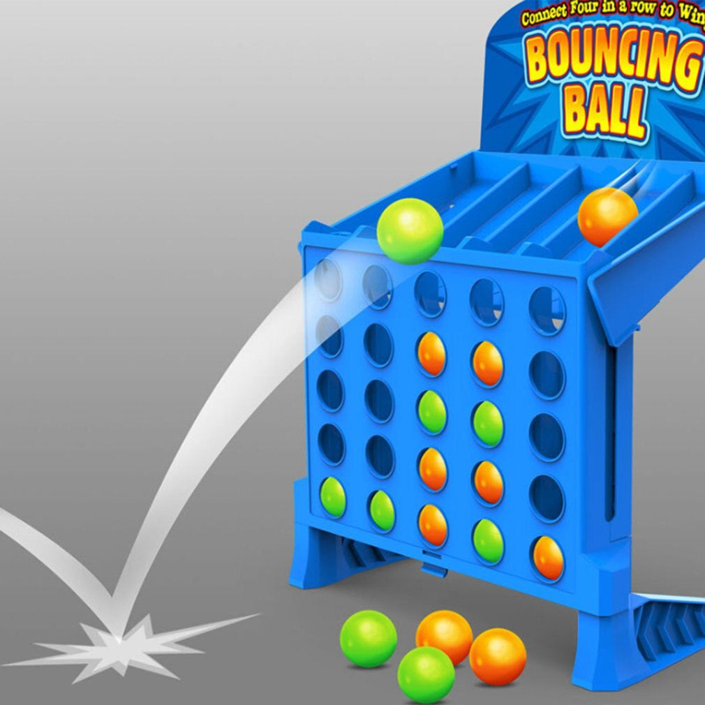 BounceGrid – Gioco di lancio e rimbalzo della palla con scanalature verticali e base di lancio