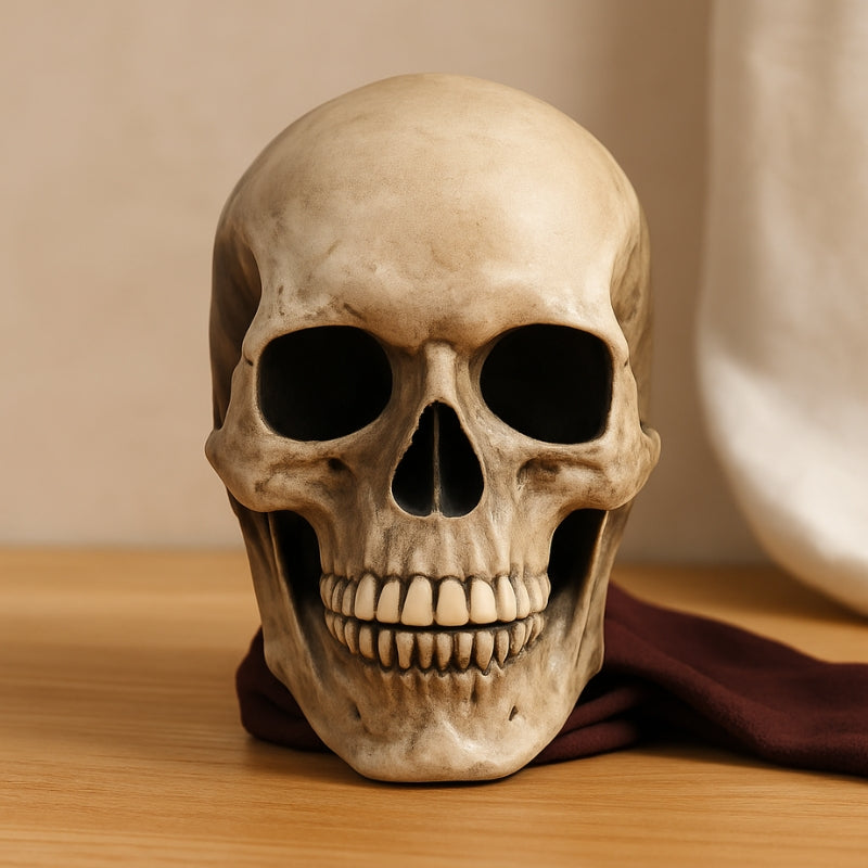 BoneReign – Skull mask with movable jaw for Halloween and cosplay