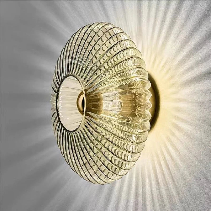 GlowAura - Lampada da Parete Elegante con Design Minimalista per Decorazione Casa