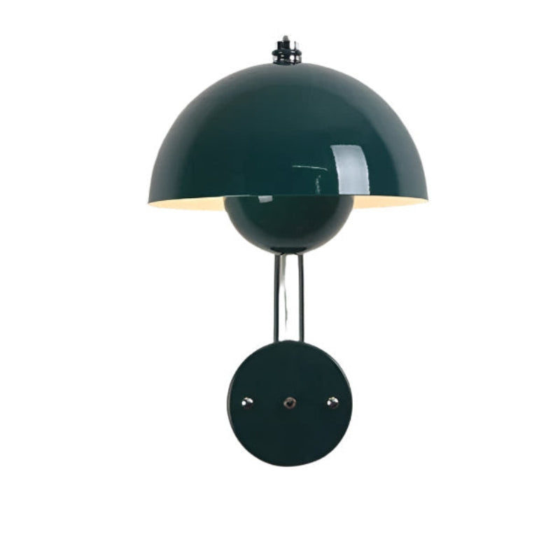 LumeDome - LED wall lamp with compact design and ambient lighting