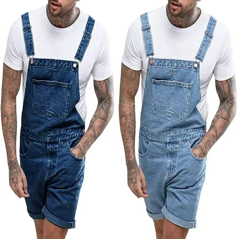 Lucas – Casual Overalls with Adjustable Straps and Pockets