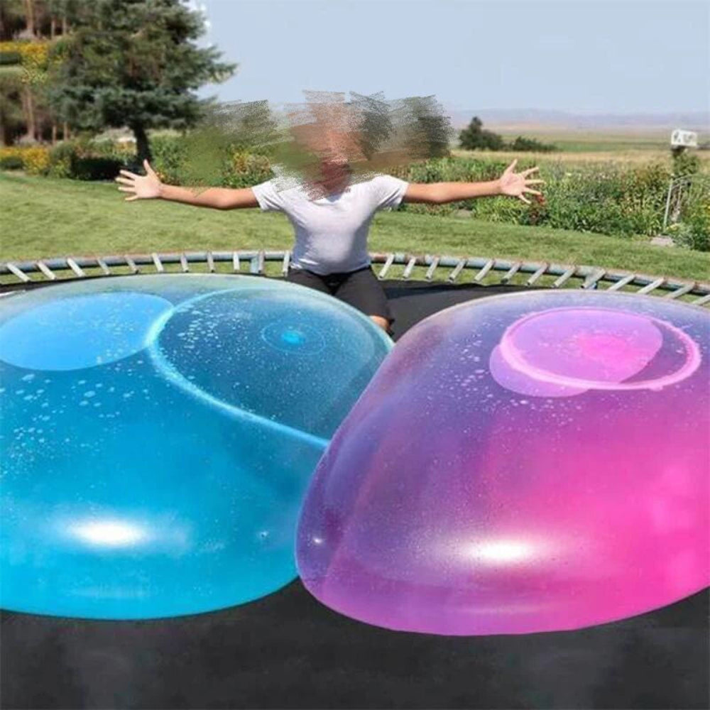 BubbleJoy - Large transparent bubble ball for active play and endless fun | Buy 1 Get 1 Free