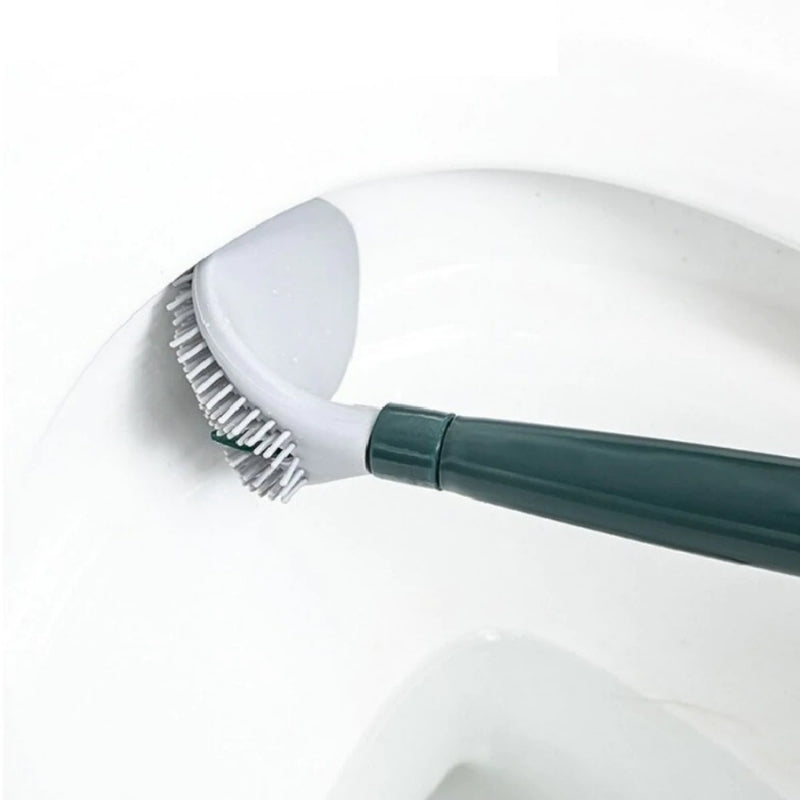 FlexClean - Spazzola flessibile per WC con supporto per una pulizia efficace