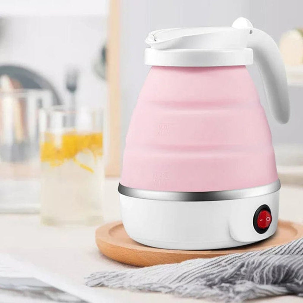 QuickBrew – Fierbător Electric Mini cu Design Portabil și Pliabil