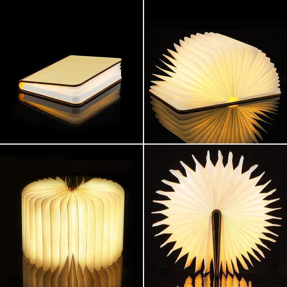 LumiBook - LED lampa ve tvaru knihy s dobíjecí baterií