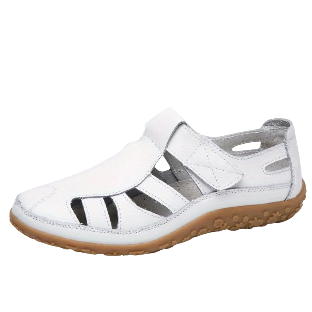 Sarah - Chaussures à bout fermé avec fermeture velcro et ajustement réglable