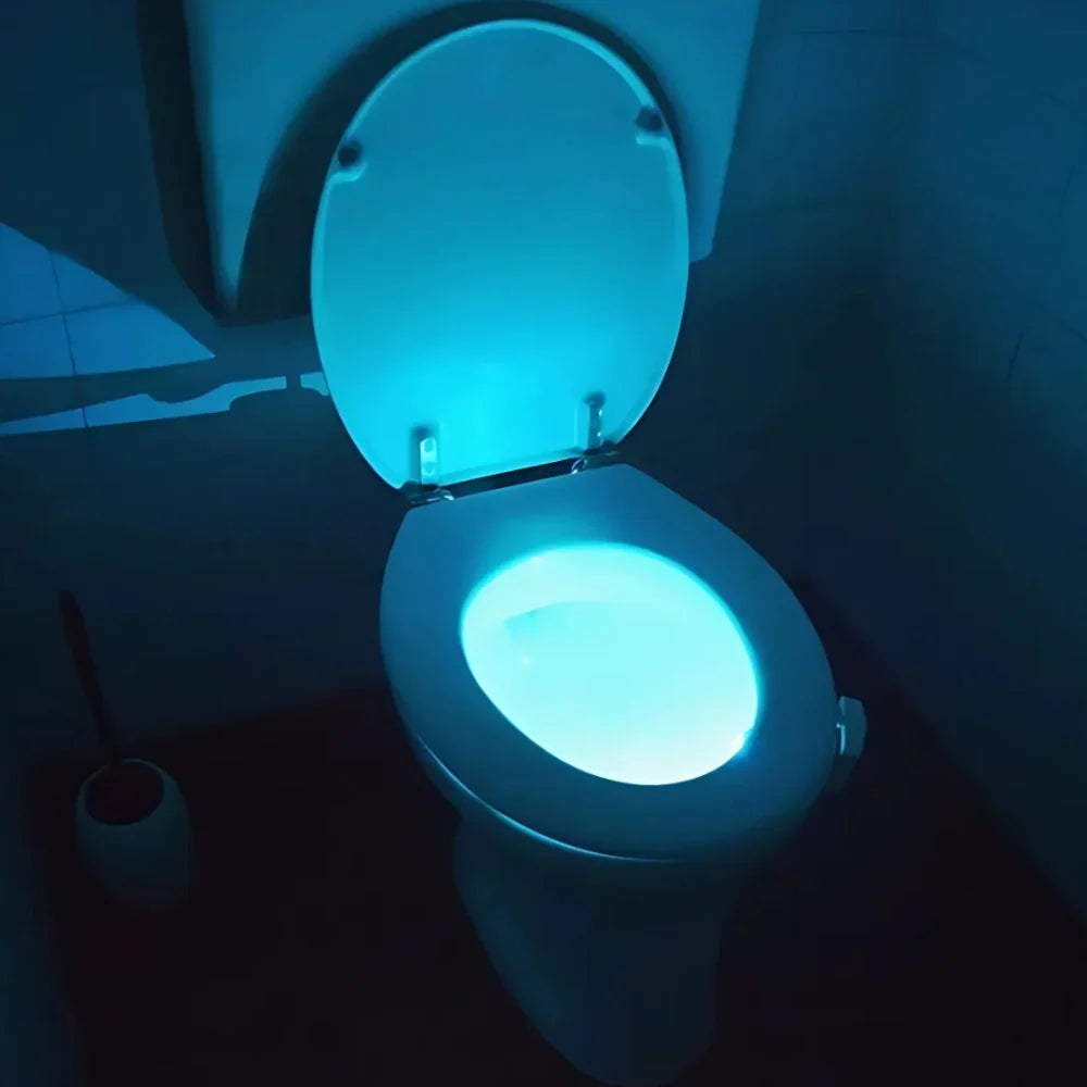 NightFlush - Lampă LED de veghe pentru toaletă, cu senzor automat