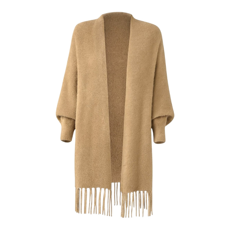 Luna – Cardigan Modern cu Față Deschisă și Mâneci Lungi