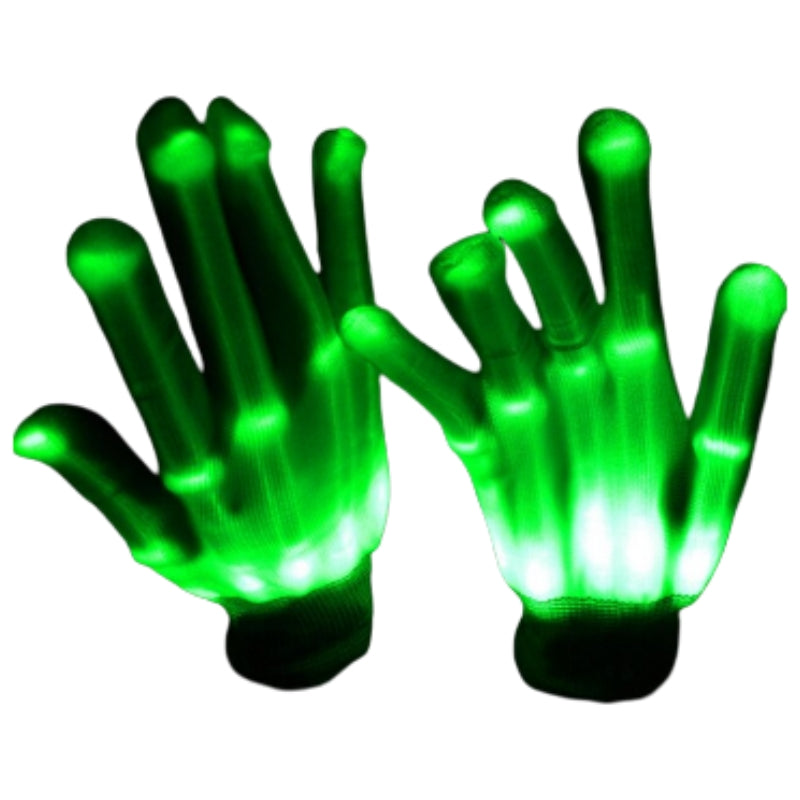 GlowHands - Gants lumineux LED néon pour fêtes et événements