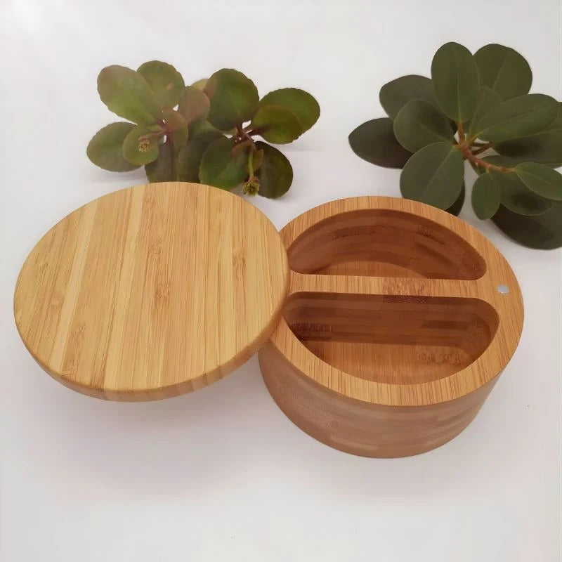 SpinStore – Rotující nádoba s víkem a kulatým designem