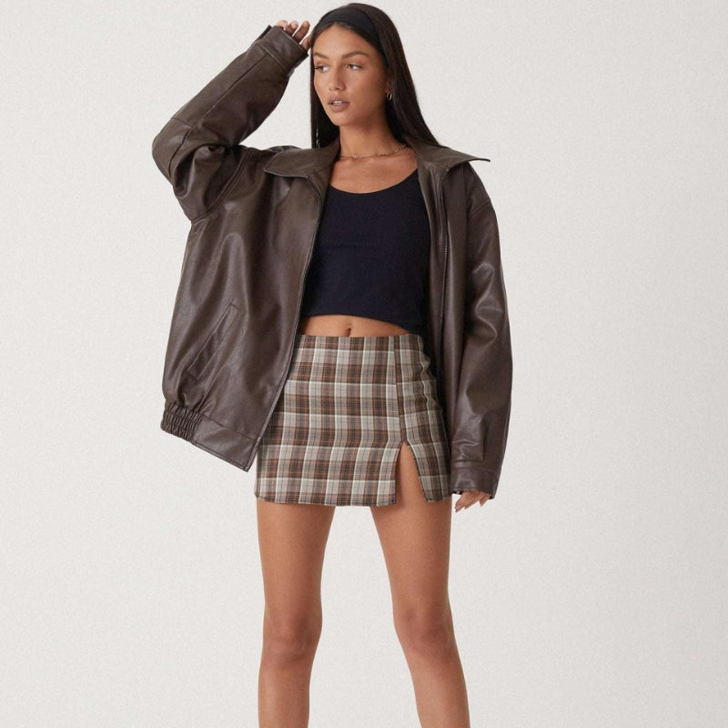 Veste décontractée zippée pour femme, à porter au quotidien