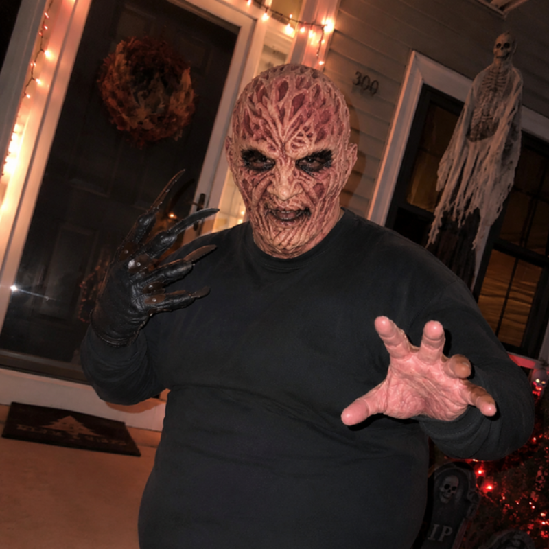 BurnShade - Horror Mask with Sculpted Burn Details