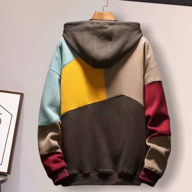 Aidan - Felpa con cappuccio a maniche lunghe con tasche