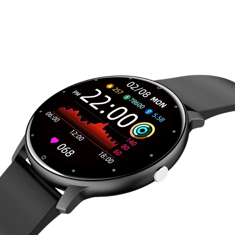 CoreTrack – Montre connectée ultrafine avec suivi de santé et notifications intelligentes