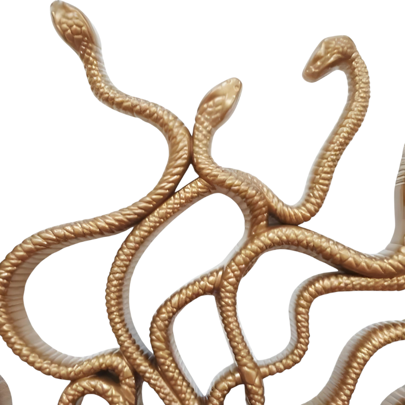 Ruby – Fascia per Capelli Medusa con Serpente per Costumi e Cosplay