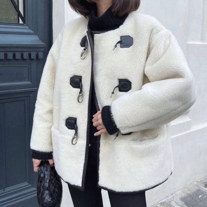 Mackenzie - Manteau à manches longues avec fermeture à boucle