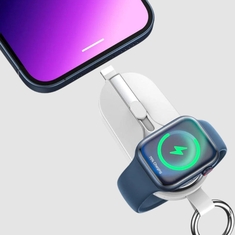 ClipVolt – Mini Powerbank cu Clema pentru Încărcare Wireless pentru Confort la Încărcare
