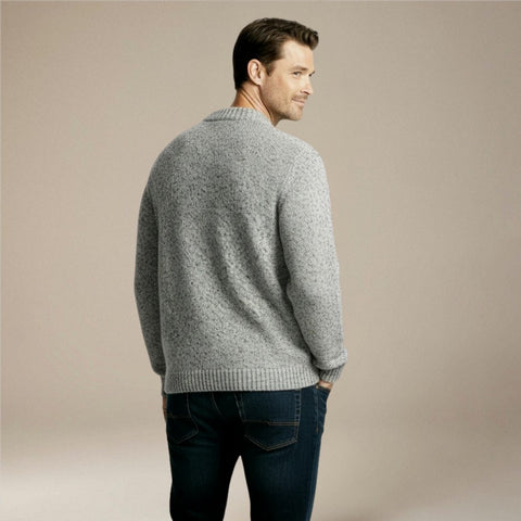 Archie – Slim Fit Long Sleeve Sweater With Round Neck