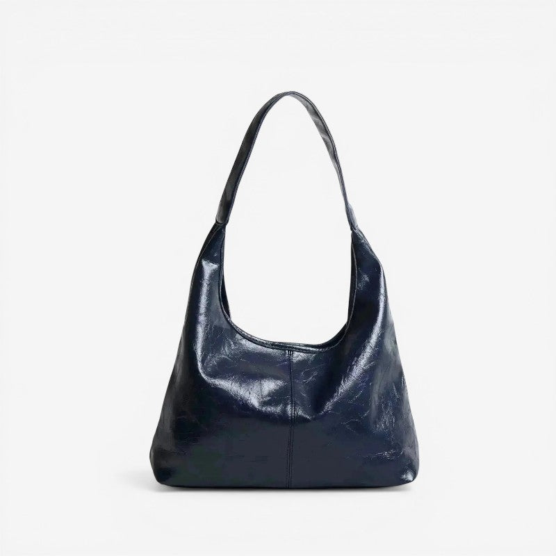 Women’s Compact Crossbody Bag with External Zipper Pocket