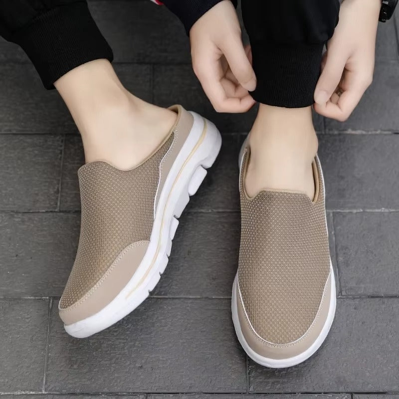 Aidan - Round toe slippers with non-slip design