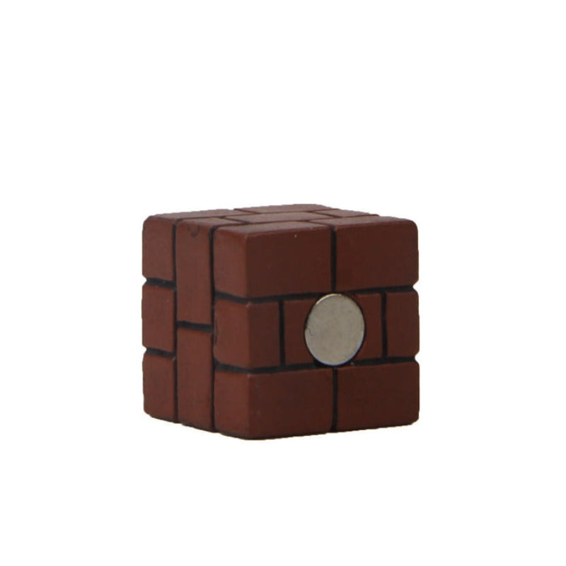 GameGripz – Ensemble de décorations réfrigérateur Super Mario avec pièces de personnages ludiques et fixation sécurisée