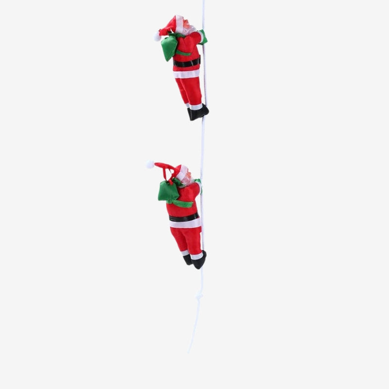 SantaClimb – Scară de cățărat Moș Crăciun cu design de agățătoare pentru decor festiv