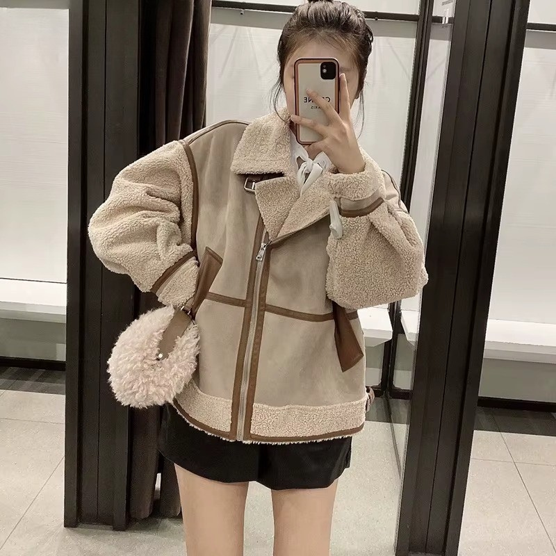 Elena - Long Sleeve Jacket with Zip Closure