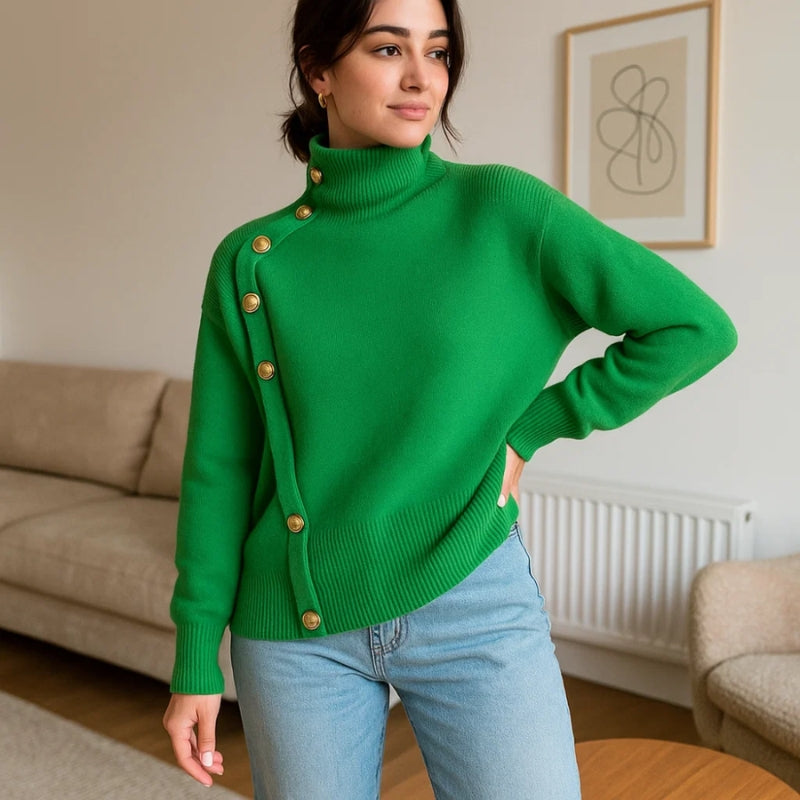 Eleanor - Turtleneck sweater with long sleeve