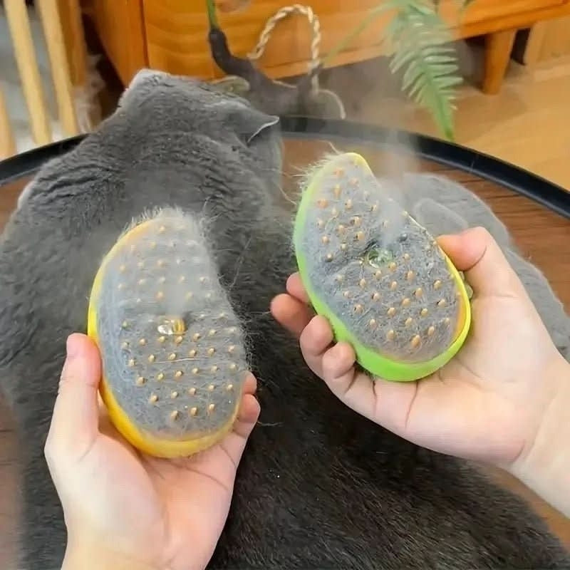 FurEase – Electric Steam Brush for Cats and Dogs