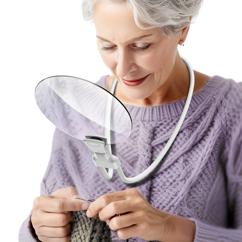 ClearView – Handsfree Nek Hangende Vergrootglas met Verstelbaar Ontwerp