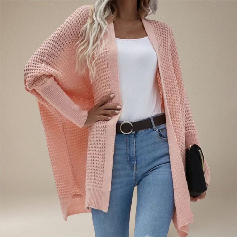 Miranda – Cardigan oversize a manica lunga con apertura frontale