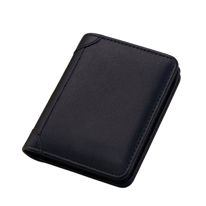 Adrian – Krótki portfel RFID typu bifold z miejscem na karty i dowód osobisty